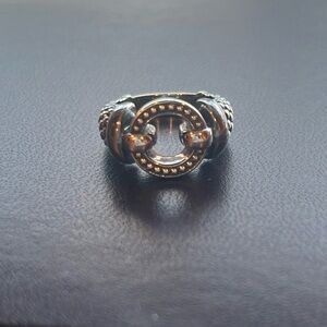 Silver ring by Lagos